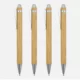 Bamboo Metal Ballpoint Pen 4 Piece