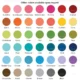 CORINNE Pastel Double Wall Skinny Matte Tumbler Color Chart