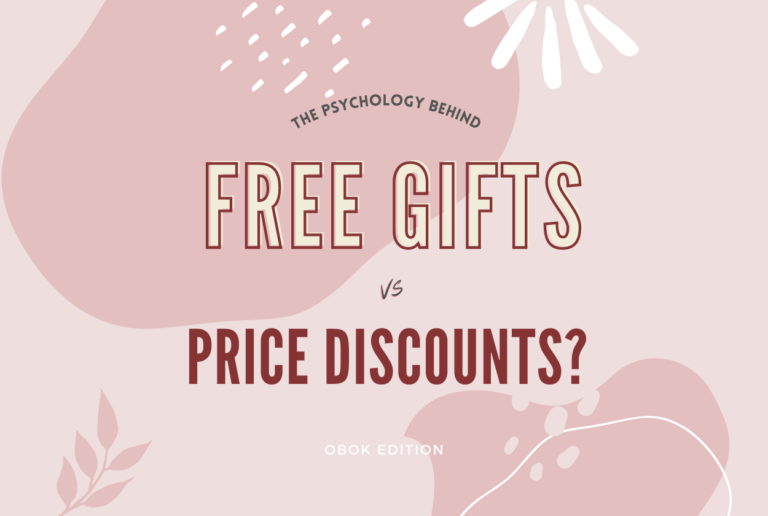 The Psychology Behind Free Gifts VS Price Discounts